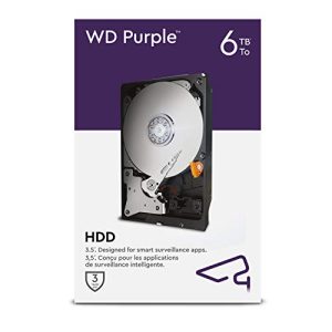 6TB-HDD Western Digital WD Purple 6 TB Überwachung 3,5 Zoll
