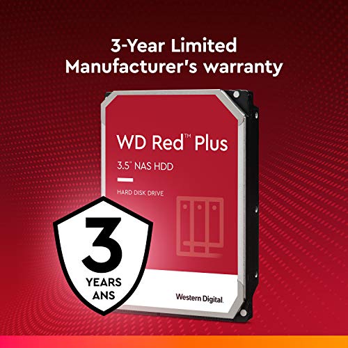 6TB-HDD Western Digital WD Red Plus 6 NAS Festplatte HDD SATA
