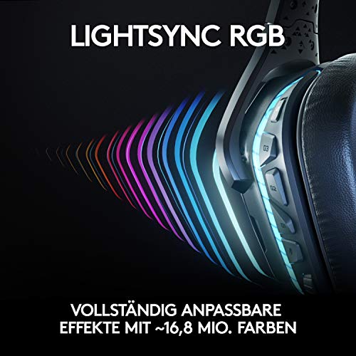 7.1-Headset Logitech G 935 kabellos mit LIGHTSYNC RGB