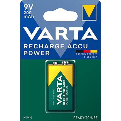 9V-Akku Varta Rechargeable Accu Ready2Use vorgeladen
