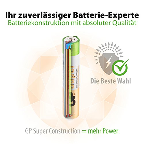 AAAA-Batterie GP TONER GP AAAA Batterien, 8 Stück Batterien