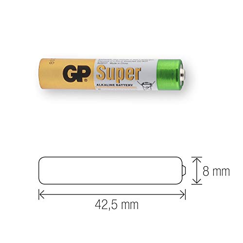 AAAA-Batterie GP TONER GP AAAA Batterien, 8 Stück Batterien