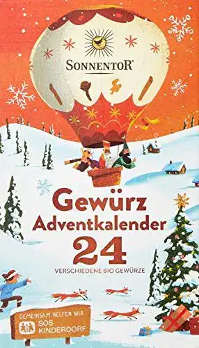 Adventskalender Sonnentor Bio Gewürz, 116 g