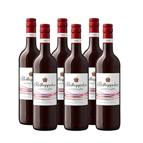 Die beste alkoholfreier rotwein rotkaeppchen qualitaetswein 6 x 075l Bestsleller kaufen