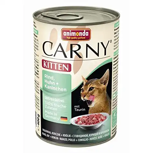 Die beste Animonda-Katzenfutter animonda Cat Carny Kitten, 6x400g 2026 Test Bestseller Animonda-Katzenfutter animonda Cat Carny Kitten, 6x400g