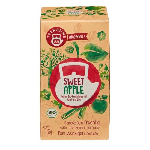 Apfeltee Teekanne GmbH & Co. KG Teekanne Organics Sweet Apple, 3er Pack
