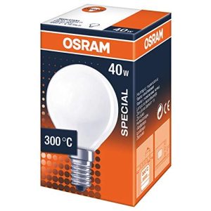 Backofenlampe Osram Tropfenlampe 40W E14 SPC.P OVEN FR 40