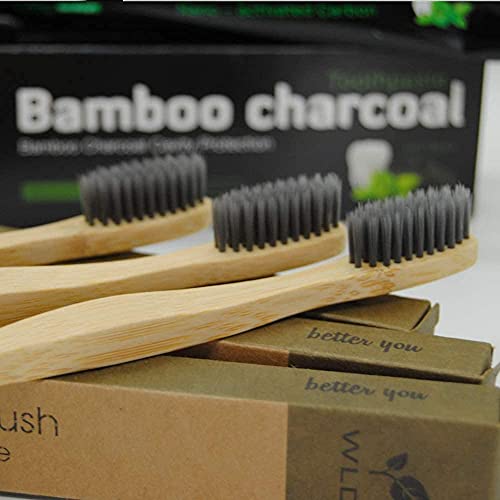 Bambus-Zahnbürste BambusEnge inkl. Aktivkohle Zahnpasta, Set