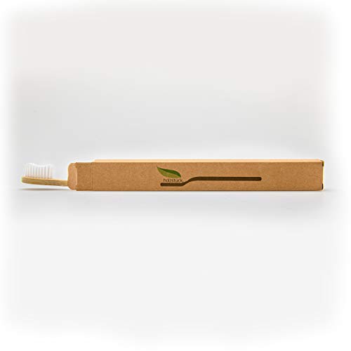 Bambus-Zahnbürste holzstück 6er Pack Bambus Zahnbürsten hart