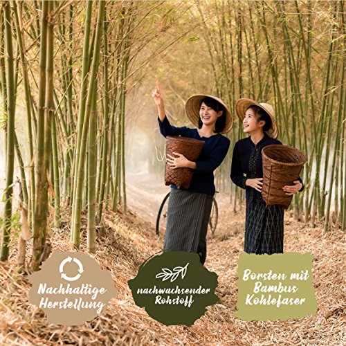 Bambus-Zahnbürste OUTDOOR FREAKZ 4er Pack