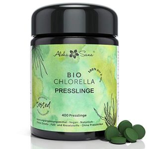 Bio-Chlorella Aloha Sana, Chlorella BIO Presslinge, 400 Tabletten