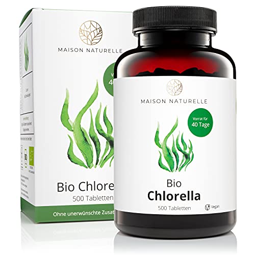 Die beste bio chlorella maison naturelle bio chlorella presslinge 500 stck Bestsleller kaufen