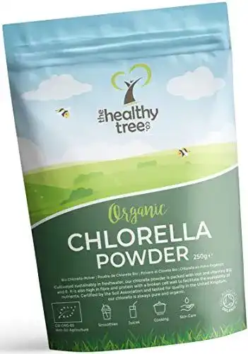 Bio-Chlorella TheHealthyTree Company Bio Chlorella Pulver 250g