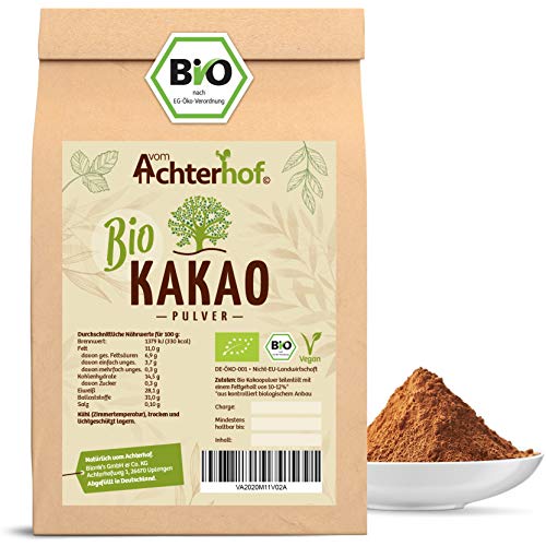 Bio-Kakaopulver vom Achterhof Kakao Pulver Bio 1kg
