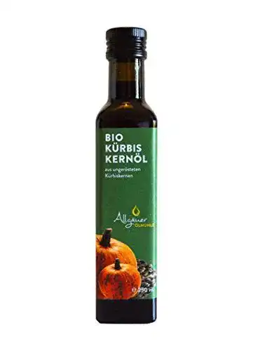 Bio-Kürbiskernöl Allgäuer Ölmühle Bio Kürbiskernöl ungeröstet