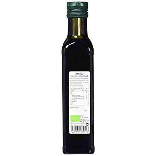 Bio-Kürbiskernöl Rapunzel Kürbiskernöl geröstet, demeter, 250 ml