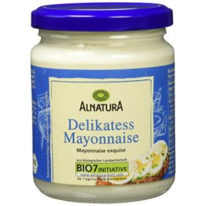Bio-Mayonnaise Alnatura Bio Delikatess-Mayonnaise mit Ei, 6er