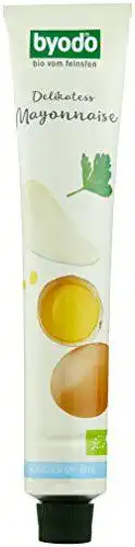 Bio-Mayonnaise Byodo Delikatess-Mayonnaise in der Tube, 8er