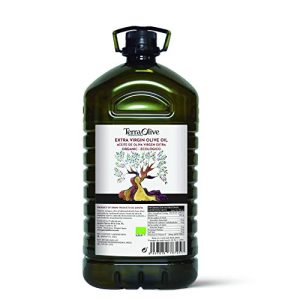 Organic olive oil TERRAOLIVE Organic Extra Virgin Olive Oil, 5 l