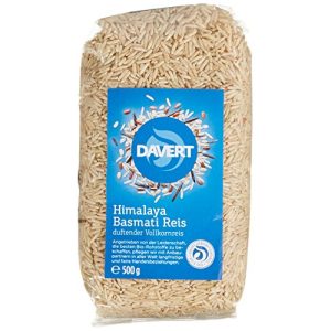 Bio-Reis Davert Himalaya Basmati Reis braun, 500 g