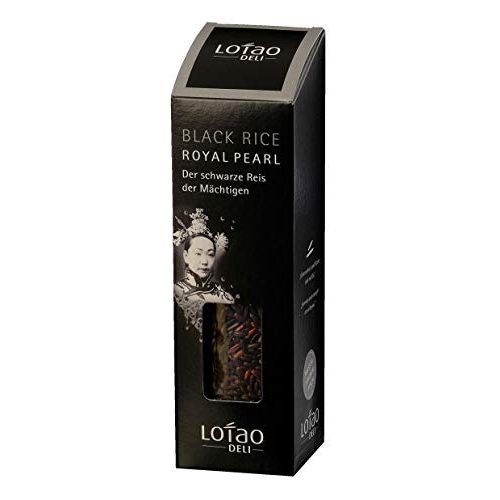 Die beste bio reis lotao royal pearl black schwarzer reis 300g Bestsleller kaufen