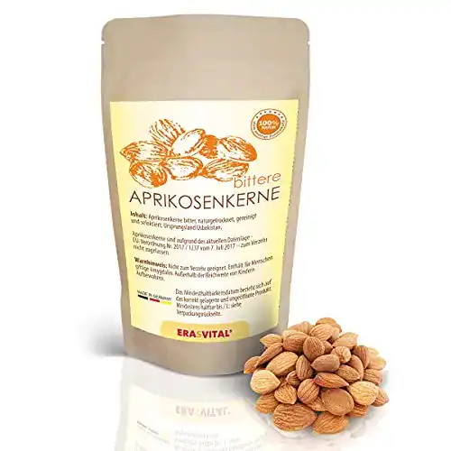 Bittere Aprikosenkerne ERASVITAL 500 g hoher Amygdalingehalt