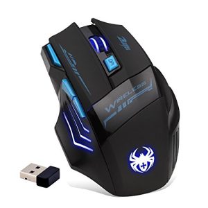 Bluetooth-Gaming-Maus zelotes Kabellose Maus Wireless Mouse