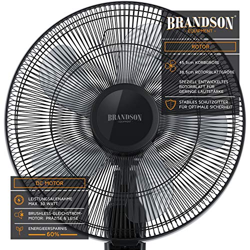 Brandson-Ventilator Brandson, Standventilator DC Silent + Display