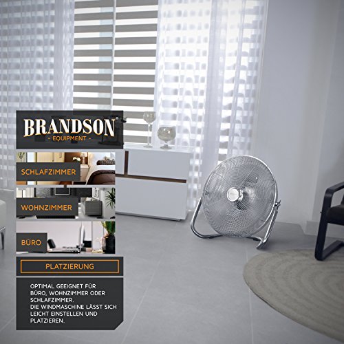 Brandson-Ventilator Brandson, Windmaschine Retro Stil 120 Watt