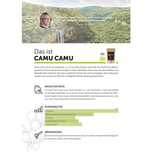 Camu-Camu-Pulver GrünHochZwei Bio Camu-Camu Pulver 200 g