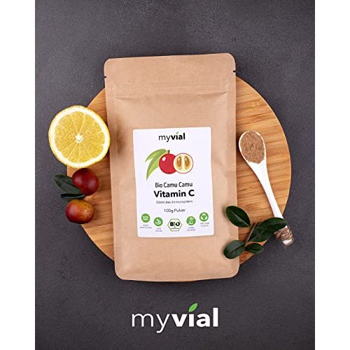 Camu-Camu-Pulver myvial ® 100g vegan Bio Qualität