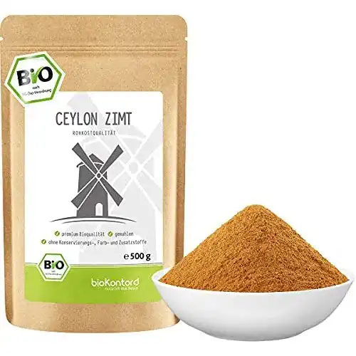 Ceylon-Zimt bioKontor Ceylon Zimt BIO 500g, gemahlen