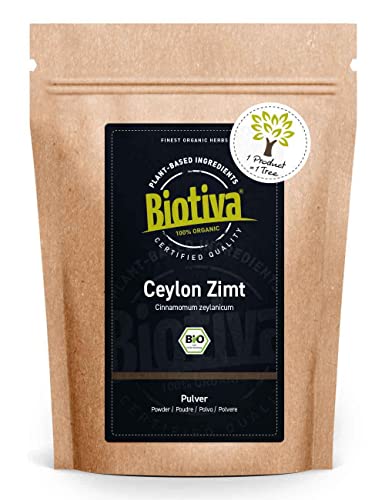 Die beste ceylon zimt biotiva zimt ceylon pulver bio 250g Bestsleller kaufen