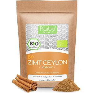 Ceylon-Zimt RAIBU ® Zimt Ceylon BIO 275g, gemahlen