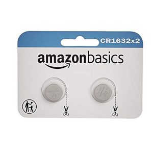 CR1632 Amazon Basics, Lithium-Knopfzelle, 2er-Packung