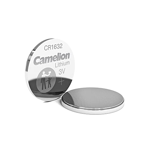 CR1632 Camelion 13005632 – Lithium Knopfzellen-Batterie, 5er