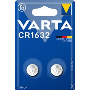 CR1632 Varta Batterien Electronics Lithium Knopfzellen, 2er Pack