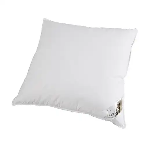 Daunenkissen 80×80 Böhmerwald Luxus Kopfkissen, 100 % Daunen