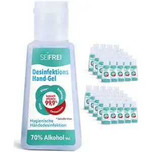 Desinfektionsgel für unterwegs SEIFREI ® 50 x 30ml