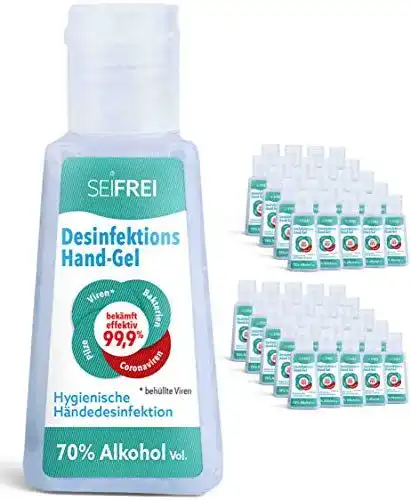 Desinfektionsgel für unterwegs SEIFREI ® 50 x 30ml