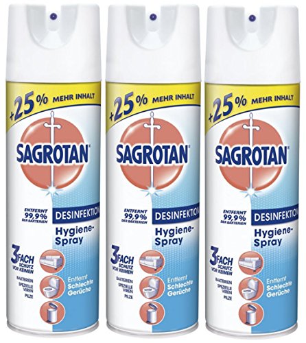 Die beste desinfektionsmittel 500ml sagrotan hygiene spray 3 x 500 ml Bestsleller kaufen