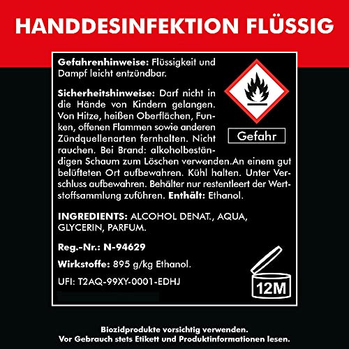 Desinfektionsmittel Euroflasche Brestol HANDDESINFEKTION 1 L