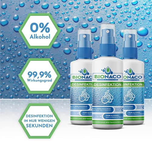 Desinfektionsmittel-Konzentrat Bio-Naco BIONACO, 3 x 100 ml