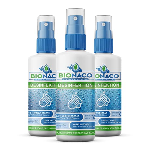 Die beste desinfektionsmittel konzentrat bio naco bionaco 3 x 100 ml Bestsleller kaufen