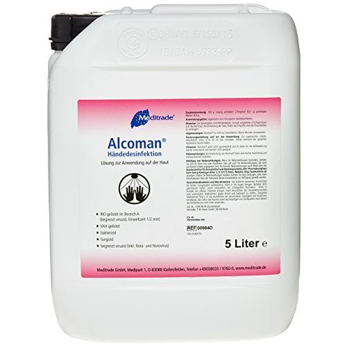 Die beste desinfektionsmittel konzentrat meditrade 00984d alcoman Bestsleller kaufen
