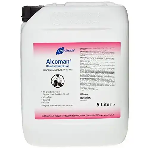 Die beste Desinfektionsmittel-Konzentrat Meditrade 00984D Alcoman 2026 Test Bestseller Desinfektionsmittel-Konzentrat Meditrade 00984D Alcoman