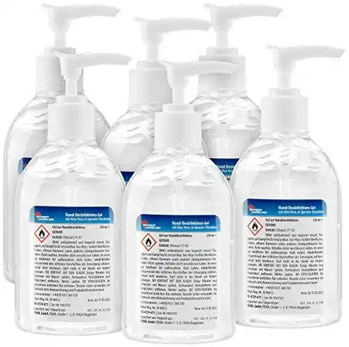 Desinfektionsmittel mit Aloe Vera Newgen Medicals, 6er-Set