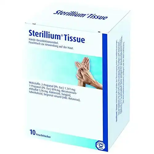 Desinfektionstücher (einzeln verpackt) Paul Hartmann AG, 10 Stück