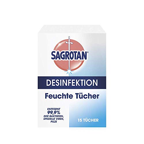 Desinfektionstücher (einzeln verpackt) Sagrotan Feuchte Tücher