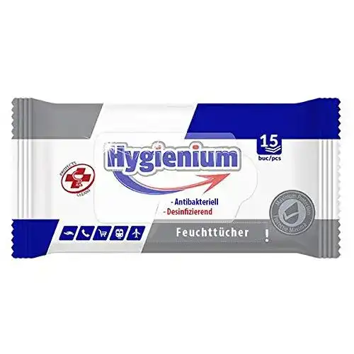 Desinfektionstücher Hände Hygienium 15x Hände